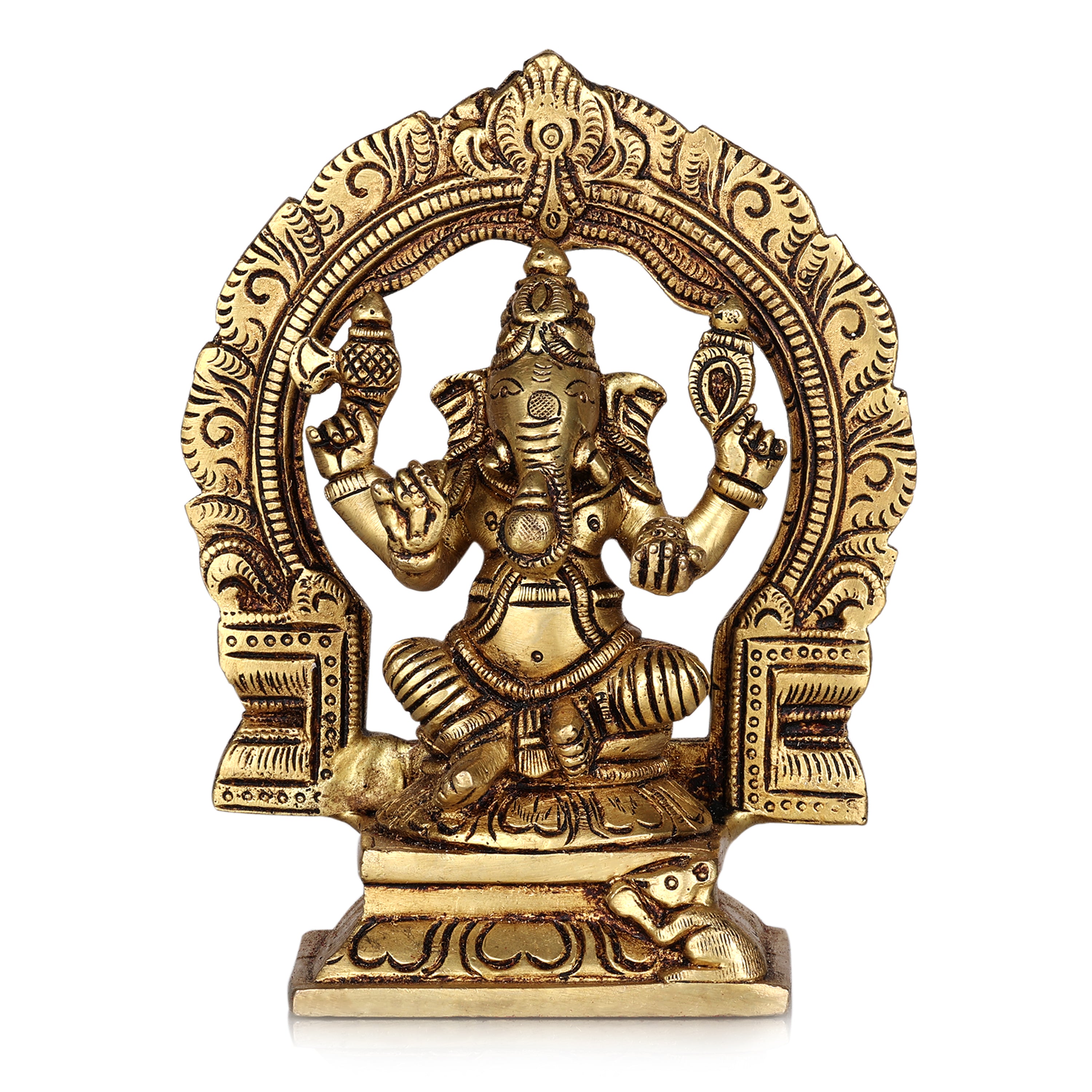 Lord Ganapathi Idol - Brass