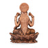 Goddess Dhanalakshmi Copper Idol