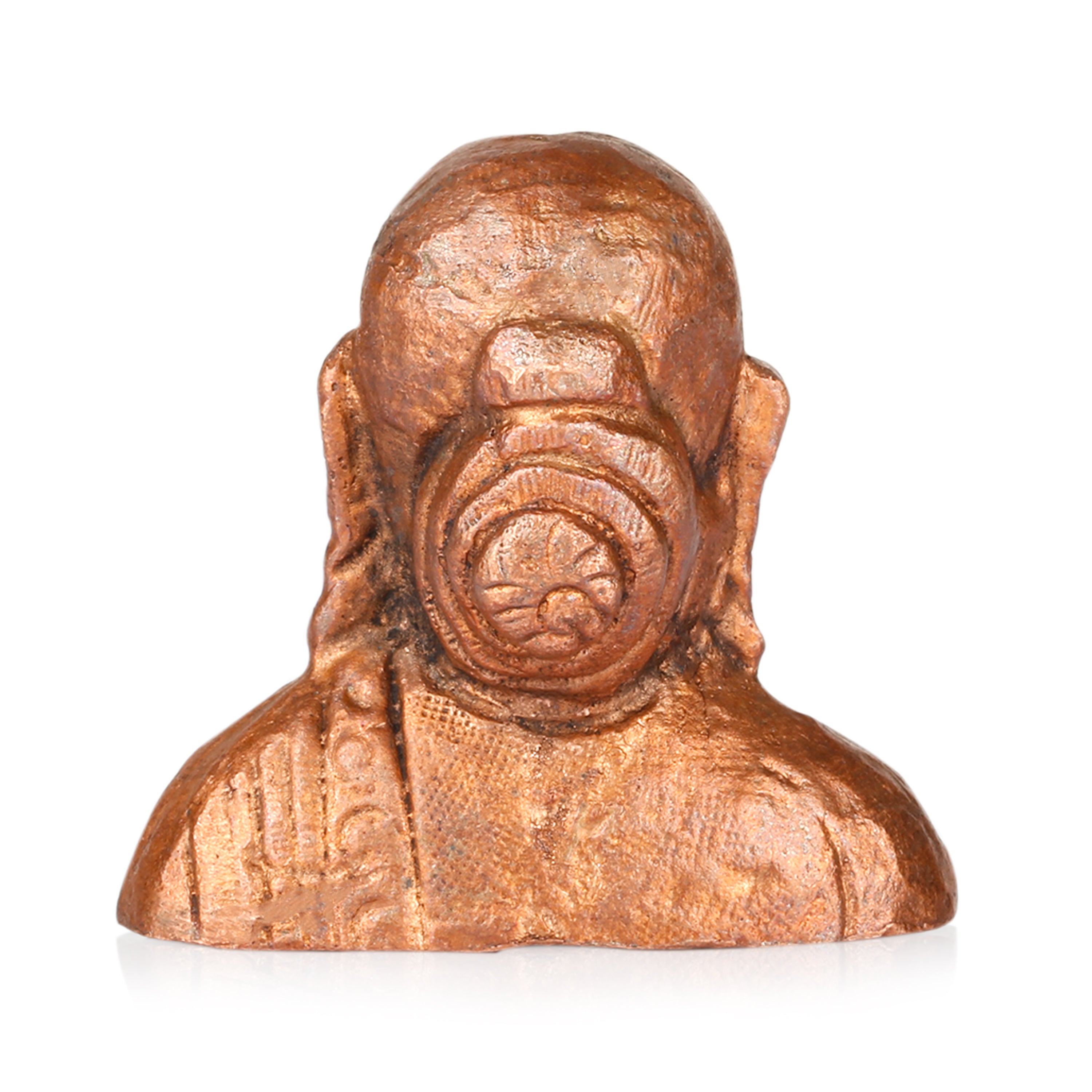 Goddess Gowri Copper Idol