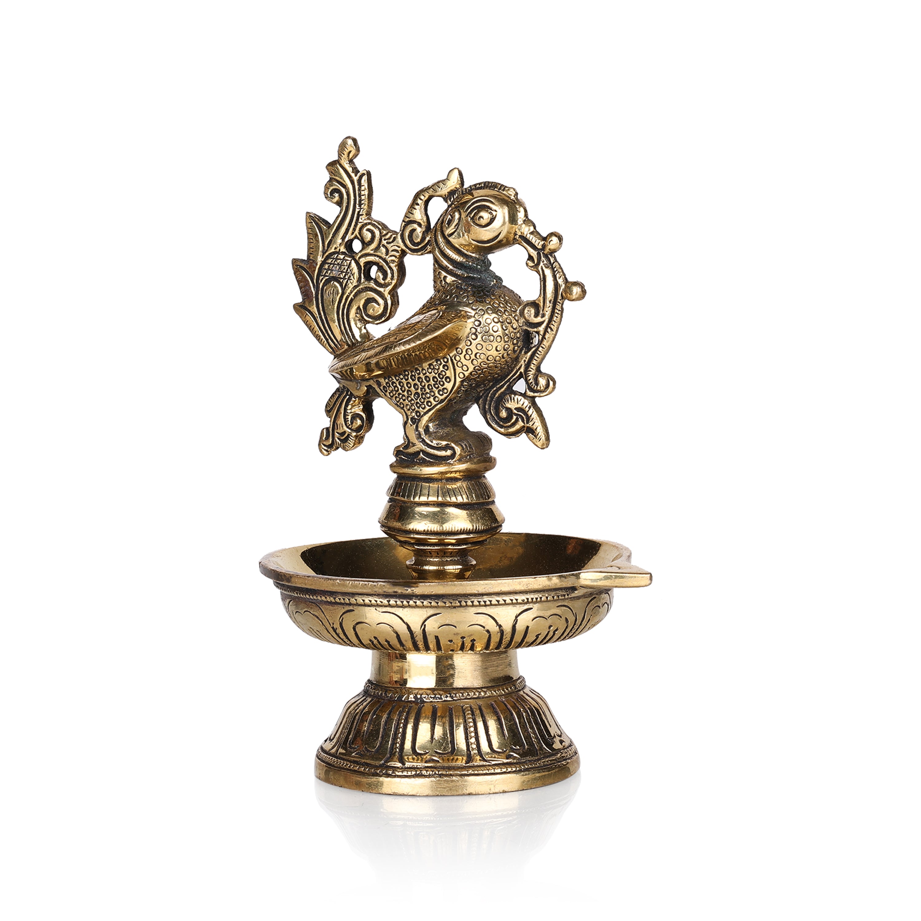 Sudarshana Chakra Pooka Wick Lamp