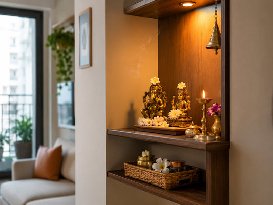 How to Create a Peaceful Puja Space in a Small Home
