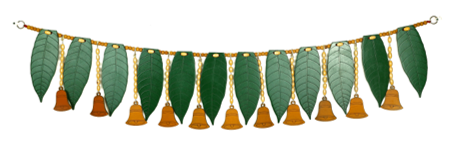 12 mango leaf Thorana