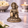 Lord Hanuman Sitting Brass Statue