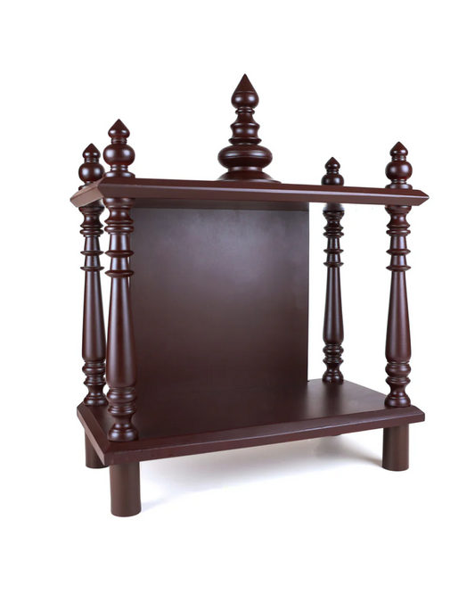 Mahogany Dismantalable Mantapa - Brown Finish