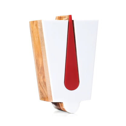 Tengalai Wooden Tirumana Petti - Red