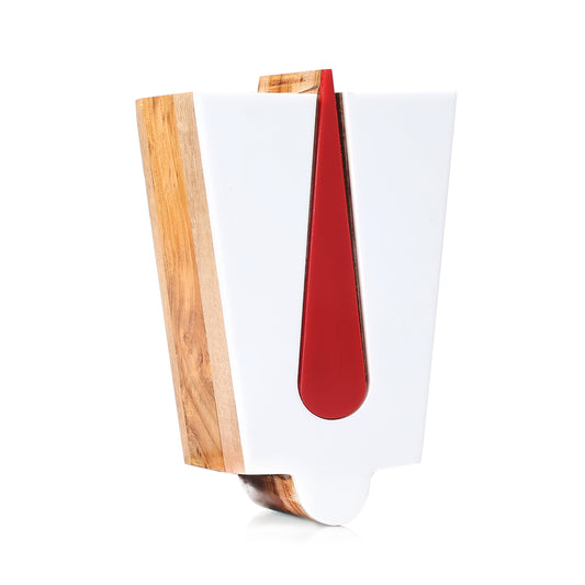 Tengalai Wooden Tirumana Petti - Red