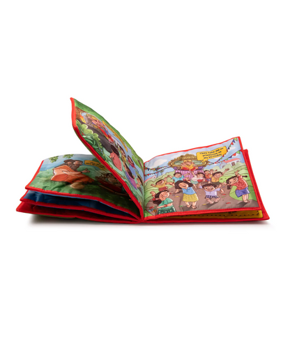 Cycle Heritage Series Ganesha Cloth Book (Washable and Reusable)