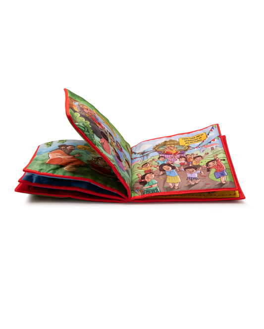 Cycle Heritage Series Ganesha Cloth Book (Washable and Reusable)