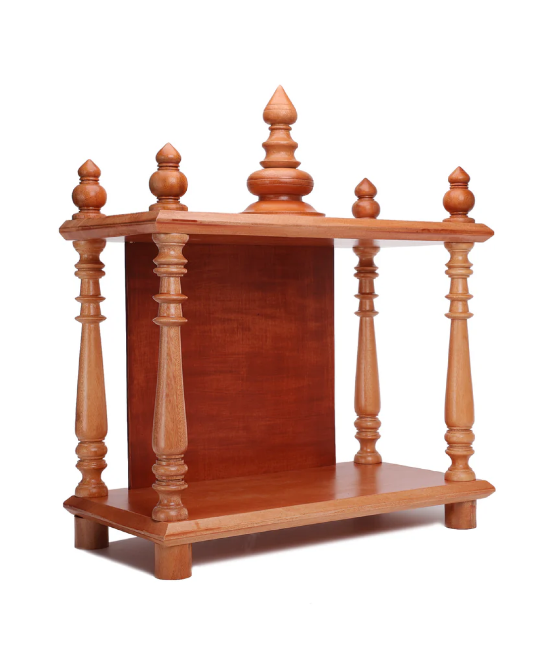 mahogany dismantalable mantapa - natural finish