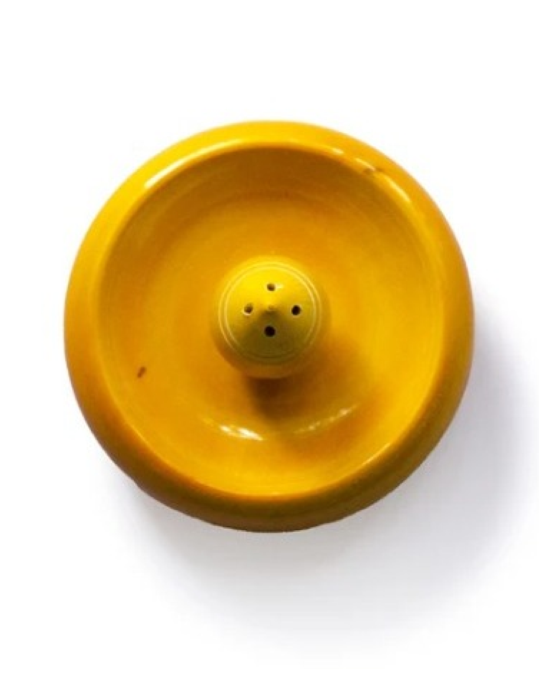 caramel round incense holder