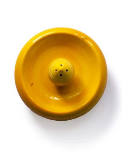 Caramel Round Incense Holder