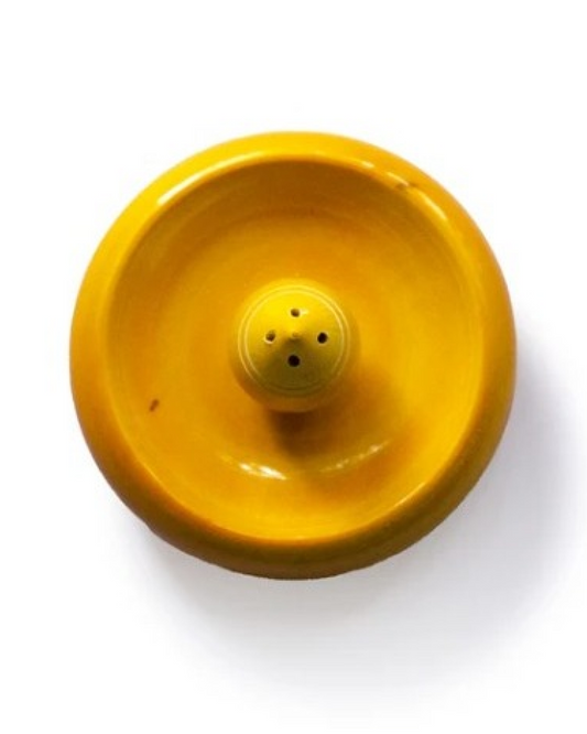 Caramel Round Incense Holder