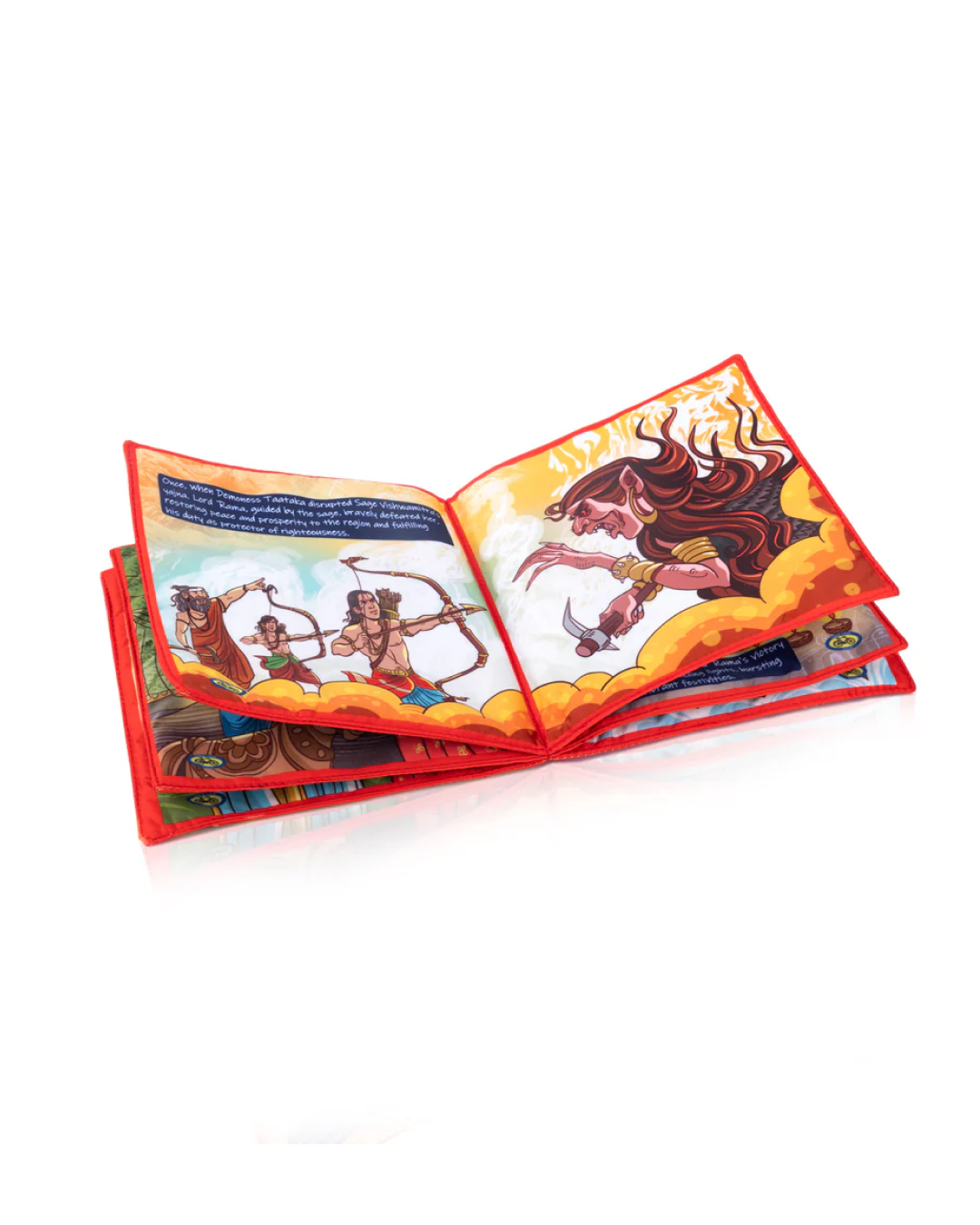 cycle heritage series sri rama cloth book (washable and reusable)