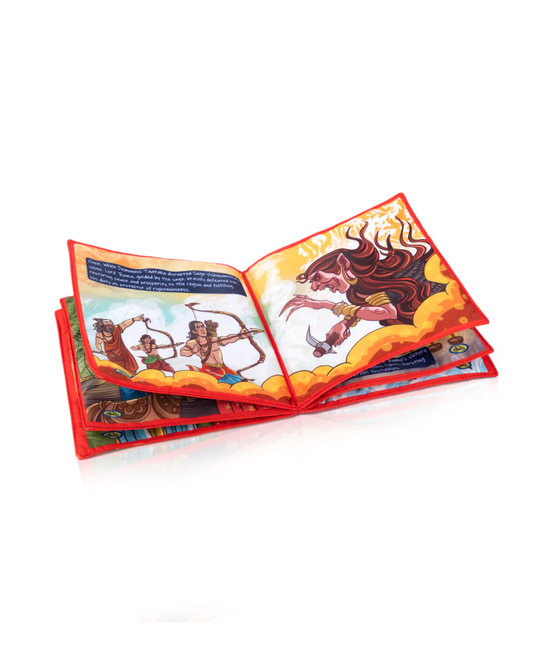 Cycle Heritage Series Sri Rama Cloth Book (Washable and Reusable)
