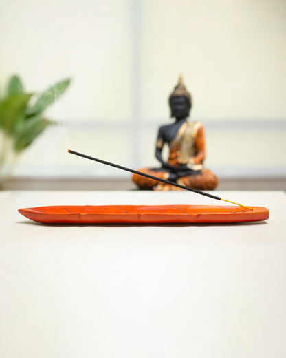 Burnt Orange Leaf Ash Catcher