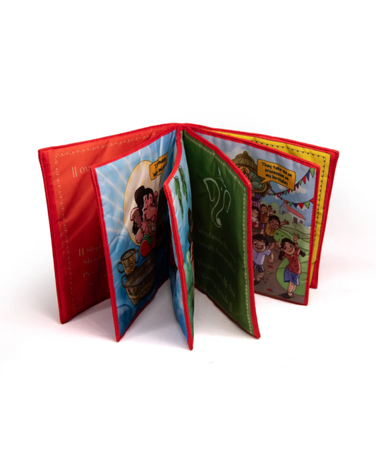 Cycle Heritage Series Ganesha Cloth Book (Washable and Reusable)