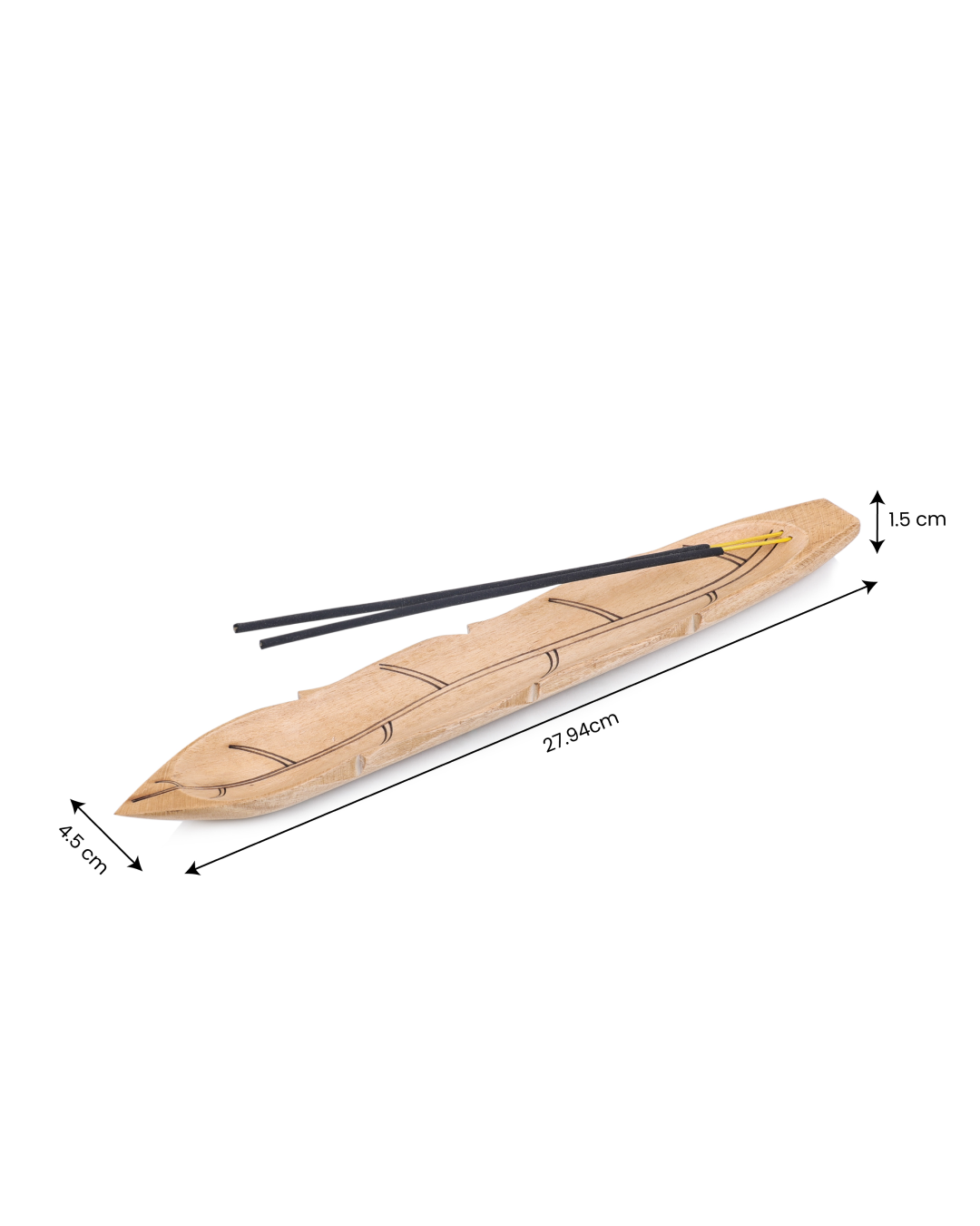 natural leaf ash catcher
