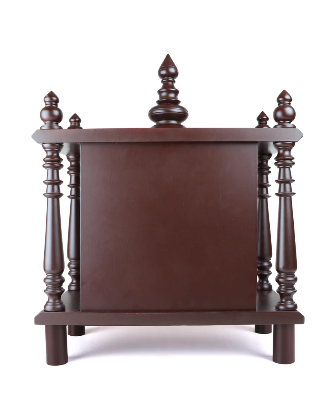 mahogany dismantalable mantapa - brown finish