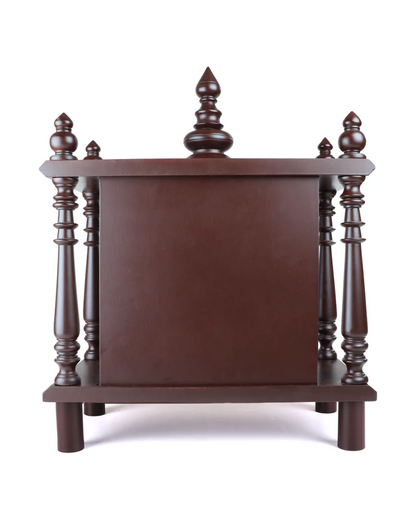 Mahogany Dismantalable Mantapa - Brown Finish