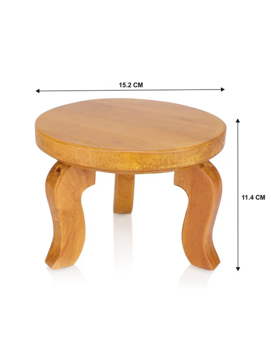 Round Mukkali Mane Jackfruit Wood