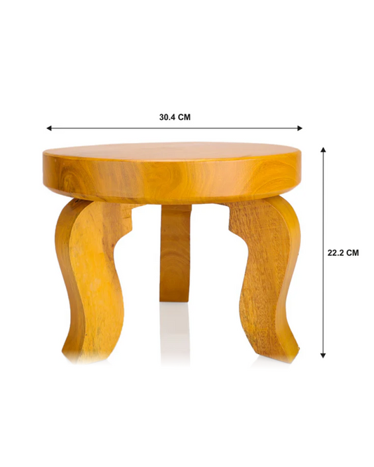 Round Mukkali Mane Jackfruit Wood