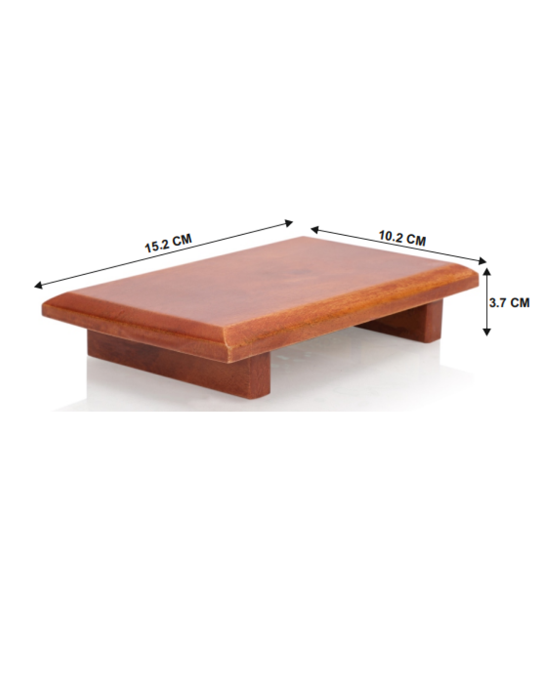 mahogany wood madi mane(6"x4")