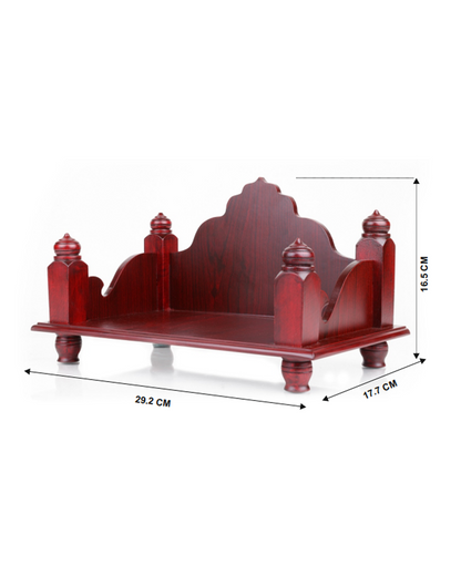 Mandasana - Engineered Wood - Pre Assembled - Brown