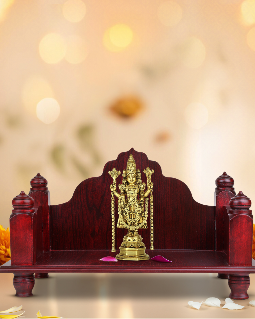 mandasana - engineered wood - pre assembled - brown