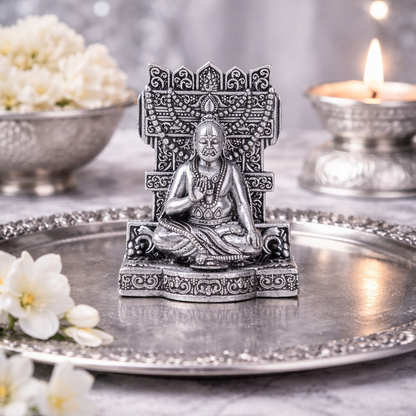 Shri Raghavendra Swamy Idol(German Silver)