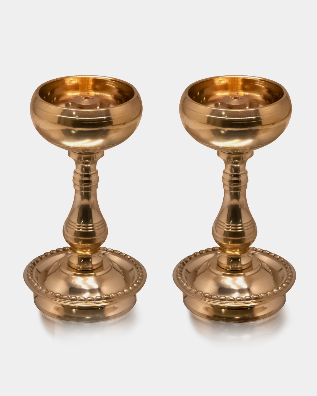 Brass Jodi Deepa for Special Pooja