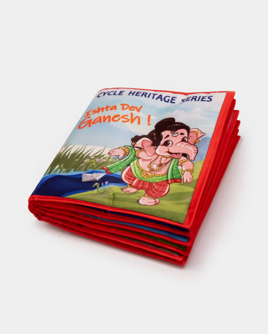 Cycle Heritage Series Ganesha Cloth Book (Washable and Reusable)