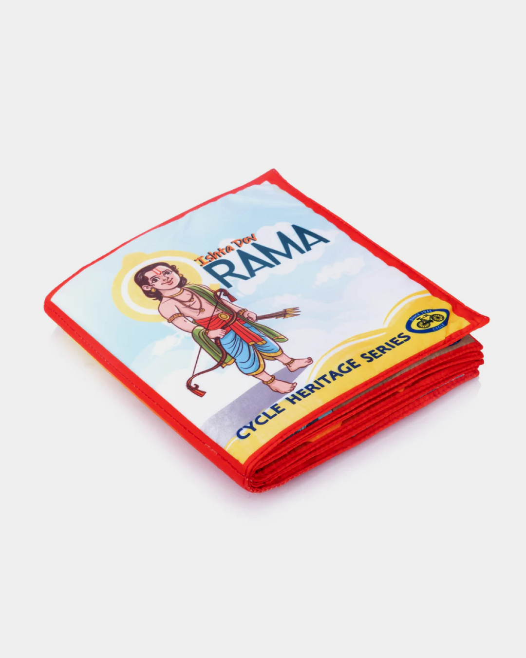 cycle heritage series sri rama cloth book (washable and reusable)