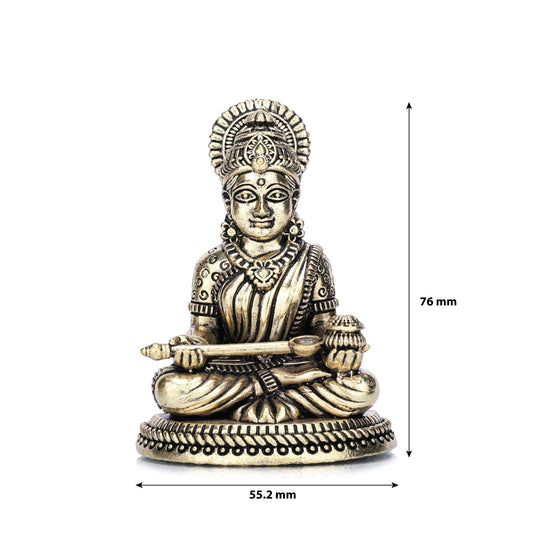 Goddess Annapoorni Brass Idol