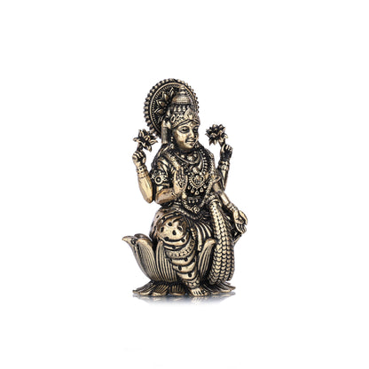 Goddess Dhanalakshmi Brass Idol