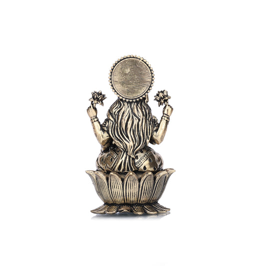 Goddess Dhanalakshmi Brass Idol
