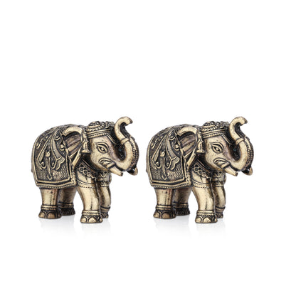Jodi Elephant Brass Idol (Small)