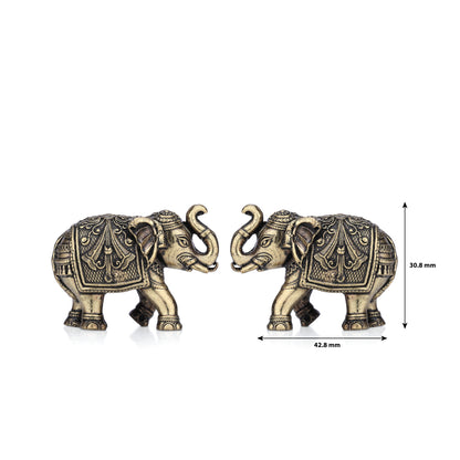 Jodi Elephant Brass Idol (Small)