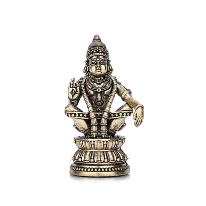 Lord Ayyappa Swamy Brass Idol