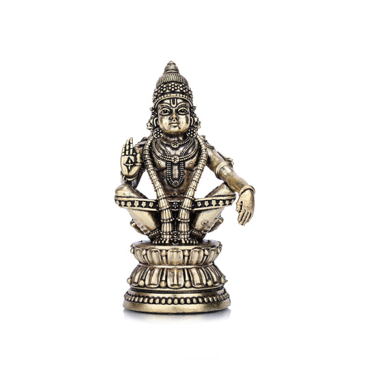 Lord Ayyappa Swamy Brass Idol