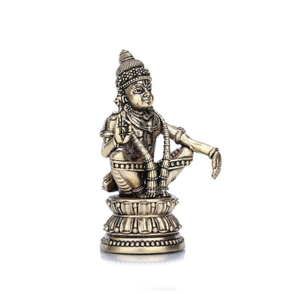Lord Ayyappa Swamy Brass Idol