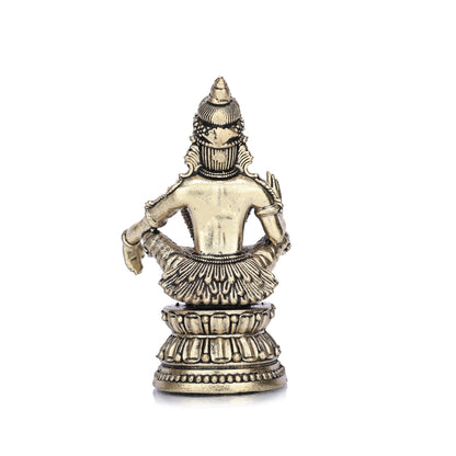 Lord Ayyappa Swamy Brass Idol