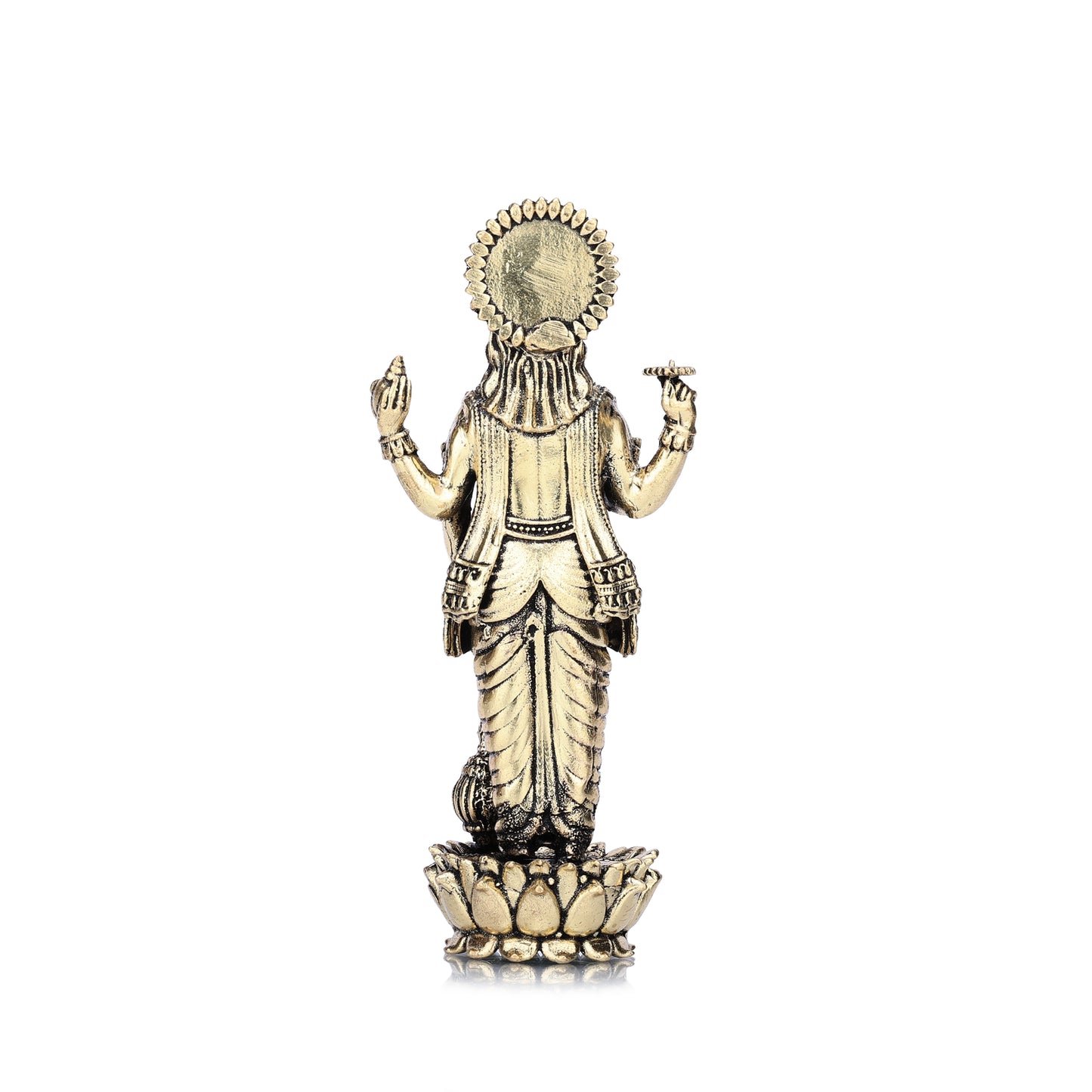 lord satyanarayana brass idol