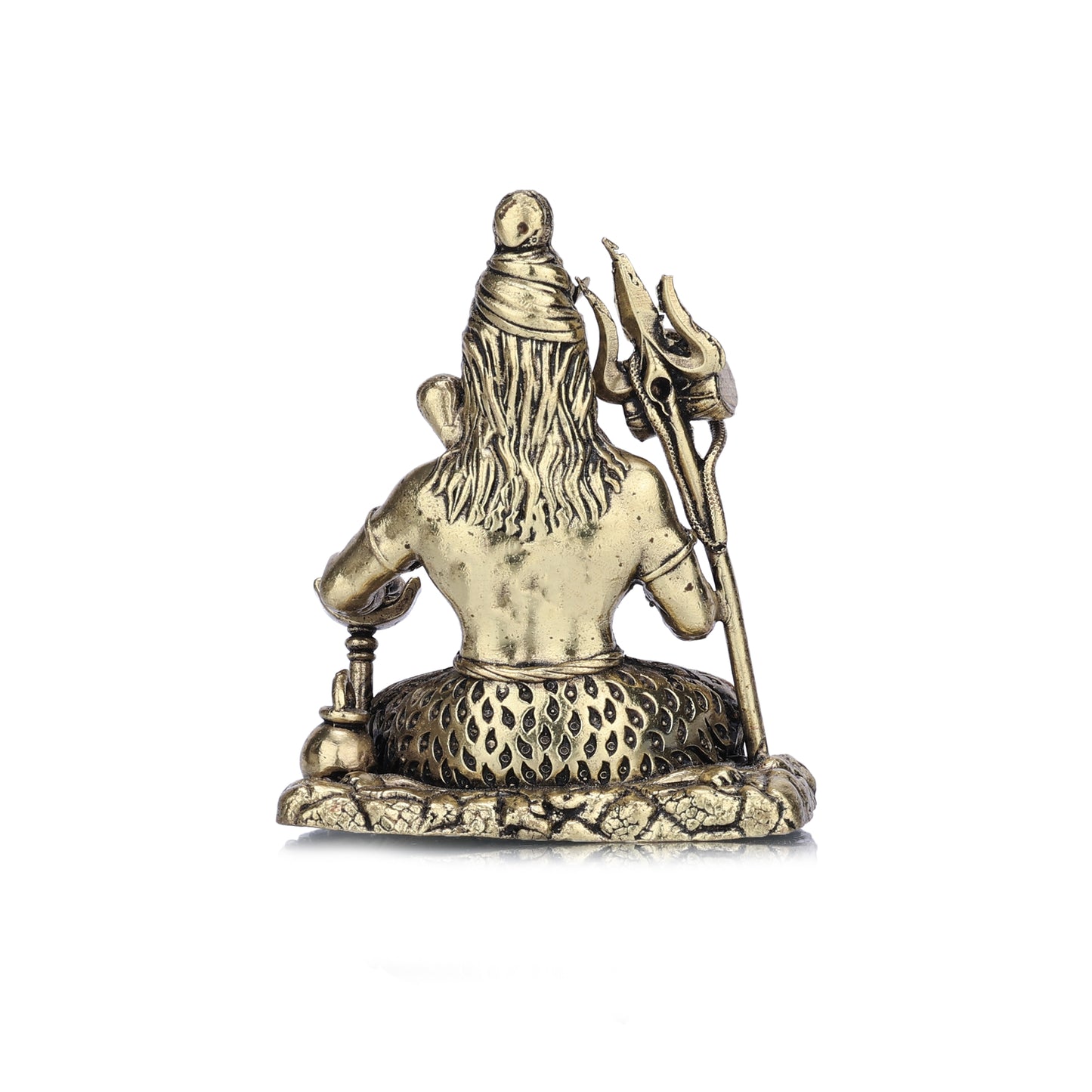 lord shiva brass idol