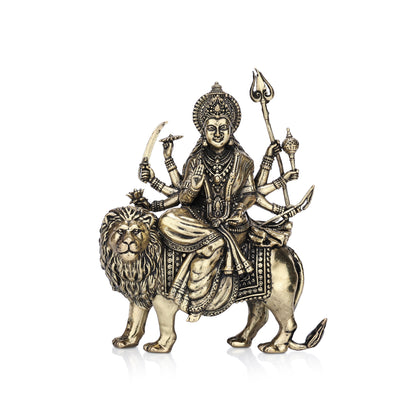 Ma Durga Brass Idol
