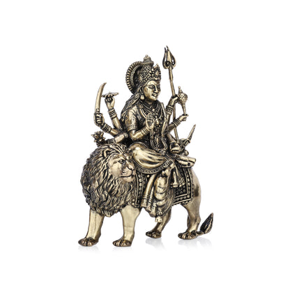 Ma Durga Brass Idol