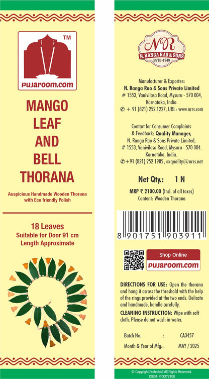 18 mango leaf Thorana