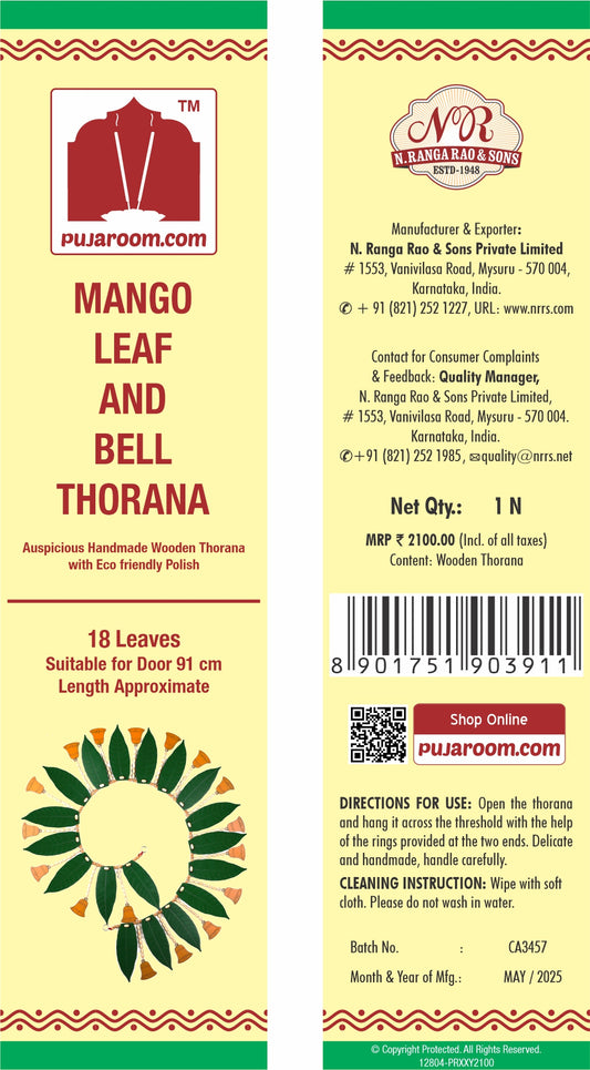 18 mango leaf Thorana