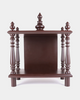 Mahogany Dismantalable Mantapa - Brown Finish