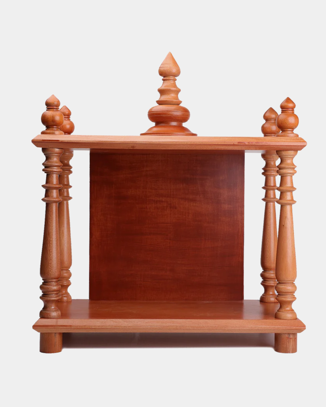 mahogany dismantalable mantapa - natural finish