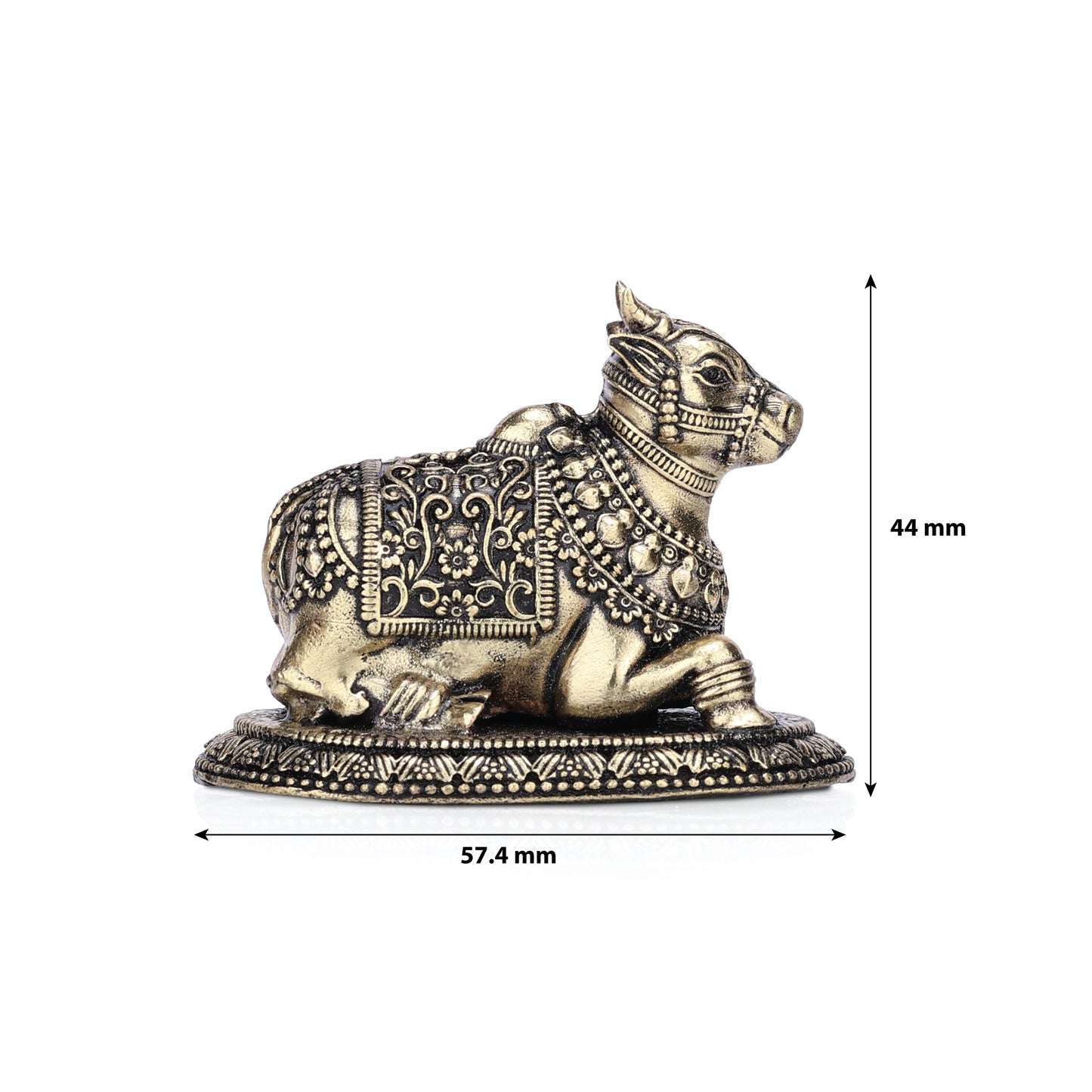 nandi brass idol - medium size
